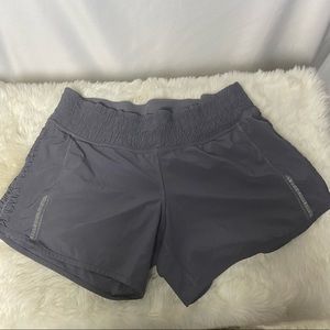 Gray lululemon shorts